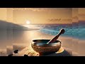 Five minute singing bowl meditation with wave sounds #singingbowl #meditation #wavesounds