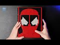 55 SPIDER-MAN LEGO Minifigures! - SPIDER BOOK Speed Build! - Marvel - Unofficial LEGO | Beat Build