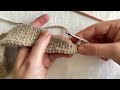 Crochet I-Cord Edging // Easy Applied I-Cord Border