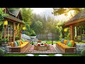 Gentle Summer Atmosphere with Cozy Porch Ambience 🌞 Relaxing Piano Jazz Music for Study, Work,Focus