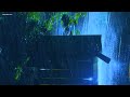 Tropical Storm Sounds - Torrential Rain on a Tin Roof & Severe Thunder - White Noise for Sleeping