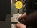 Steel scraping to flatness - 2 tens of an inch (5 microns) over 19 inches