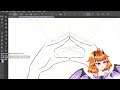 【DRAWING】Working on my Live2D Model Art!