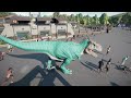 Dino Trainers Battle Royal in Jurassic World Park -  Primitive Tarbosaurus, Emperor T-Rex