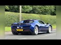 Cars leaving ferrari challenge donington park 2024(812 296 650 R8)