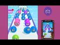 New Mobile Game Ball Run, Ball Merge Top Gameplay Walkthrough Max Level New Update Free,,,,mxtrf