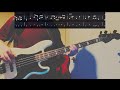 Johnny Cash - Folsom Prison Blues - Bass Cover w/Tabs