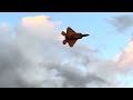 F-22 Raptor going nuts at Oshkosh Air Show.