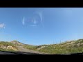 ISLE OF COLL DRIVE. with live commentary