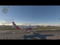 Fairly Smooth landing. Airbus a320 arrival into Toronto.