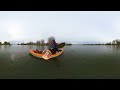 360 VR Yakima River Kayaking in 5k - Relaxing Spring Float