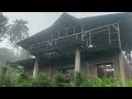 Heavy Rain Causes Floods in My Village Indonesia || Tranquil Atmosphere Ideal for Sound Sleep