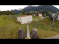 Mieders Alpine Coaster (with no brakes_) crash