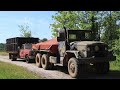 1969 M35 Deuce and a half tows 1986 F350