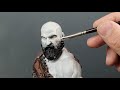 Custom Kratos base Shazam | Sculpture Kratos | God Of War 4 - Timelapse