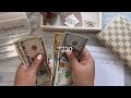 Cash Unstuffing $291 + Re Opening My Etsy Shop | Cash Envelope System | Cash Stuffing, sinking funds