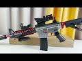 Unboxing M146 toy guns gel blaster electric gun TikTok style And Shooting test Power!