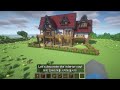 Minecraft: How To Build a Survival Base (House Tutorial)(#47) | 마인크래프트 건축, 야생기지, 인테리어