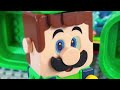 Lego Mario Bros enter the Nintendo Switch to save Princess Peach! #legomario