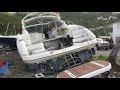 Catamaran carnage in the BVI post Hurricane Irma!