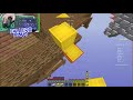 bedwars, but if i misplace a block the video ends