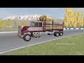 Epic High Speed Crazy Cars Heavy Truck ,Logging Truck Jump Test And Crashes #23  - EPIC BeamNG ASVA