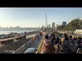 Mumbai, India - Scenic Bus Drive • 4K HDR Video
