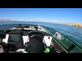 On Board the only DCB M44 Open Bow with Twin 1550s at Lake Havasu