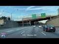 I-85 North - Atlanta - Georgia - 4K Highway Drive