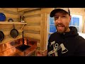 Off-Grid Water System + Copper Countertop Install / Ep110 / Outsider Cabin Build