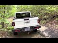 Wife’s 1st time wheeling Jeep Gladiator | Shad Rd Trail | Rich Mtn Fire Tower