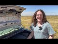 Living in a 2006 Honda Accord With Solar Power - Car Tour