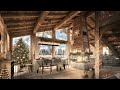 Christmas Morning Ambience - Relaxing Christmas Music, Fireplace Sounds, Instrumental Christmas
