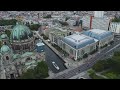 Berlin and St. Nicholas Church, Germany, DJI Mini 2 Cinematic Drone 4k