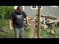 Making A Quick and Dirty VERTICAL Chainsaw Mill