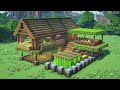 ⚒️ Minecraft | How To Build a Survival Farm House