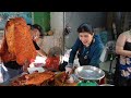 Crazy speed! Amazing roast pork chopping skills | Vietnamese street food