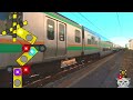 【電車】踏切 アニメ【鉄道 ふみきり】Train & Railroad crossing 東海道新幹線