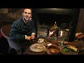 Making OATCAKES on a Fire (Highlander Trekking Food, Wild Edibles)