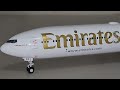 GeminiJets Emirates Boeing 777-9 A6-EZA Scale 1:200 UNBOXING