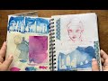 archiving 77 sketchcbooks ✷ 2014 - 2022 ✷ long sorting, organization, and flip through session