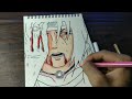 Itachi uchiha drawing step by step|| anime drawing video