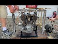 Extremely Rare 95 Year-Old Harley Racing Engine Assembly & Running! 1928 Harley JH 2-Cam Timelapse