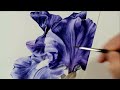 Black Iris Watercolor Tutorials