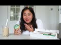 my birthday was two weeks ago so i'm eating desserts | mukbang