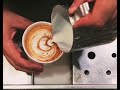 Winged Tulip Latte art #2