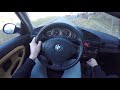 1995 Bmw 328I E36 POV drive test drive acceleration