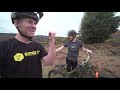 MTB LONG JUMP CHALLENGE OF DOOM - WHO WILL GET A FLAT TIRE?