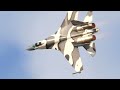 Su-27 Flanker Fights Eurofighter Typhoon | DCS World