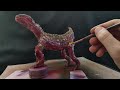 I Made First-Generation of A Lizard With Big Scars Using Polymer Clay